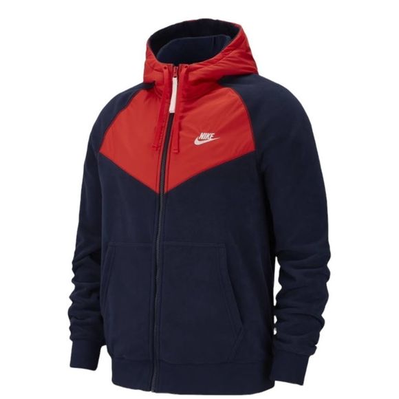 Nike Men’s  Fleece Hoodie Jacket(Size Large) - Picture 2 of 10